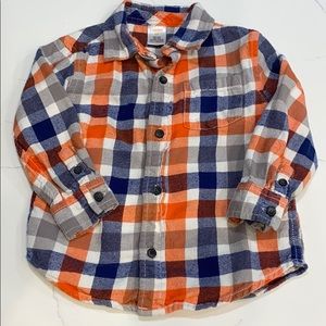 Gymboree flannel shirt 2t.